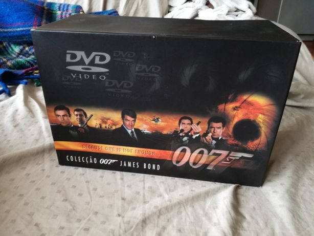 Coleção RARA Filmes DVD James Bond 007