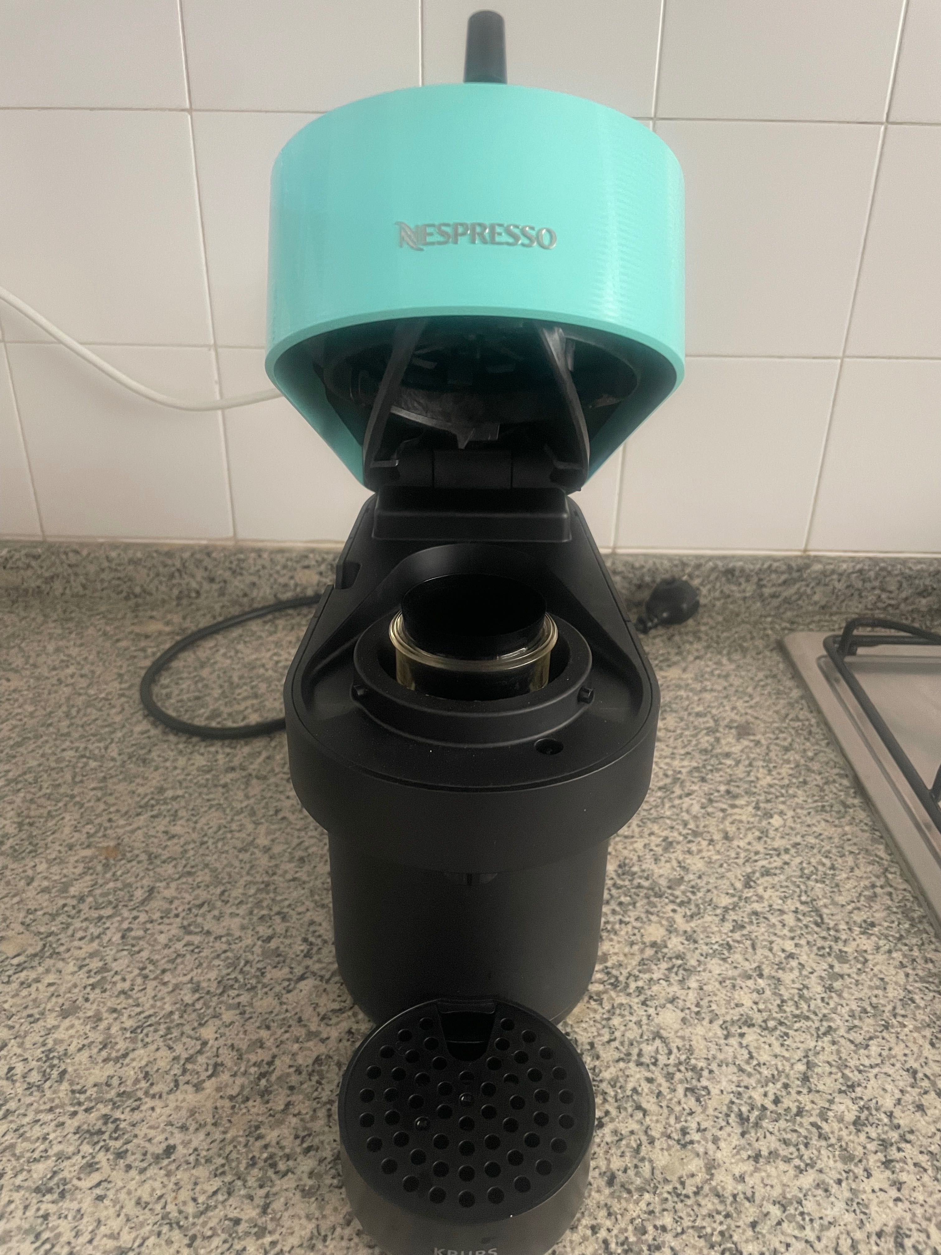 Máquina de Café KRUPS Nespresso Vertuo Pop XN9204 Menta