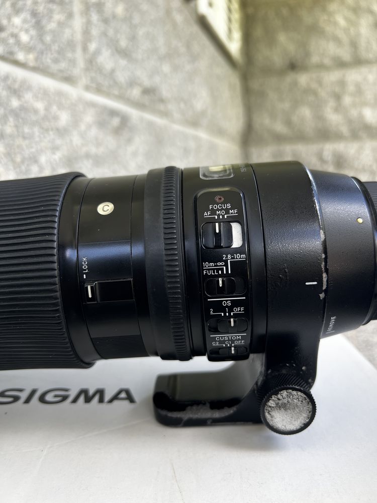 Canon Sigma 150-600mm F5-6.3 DG + Acessórios
