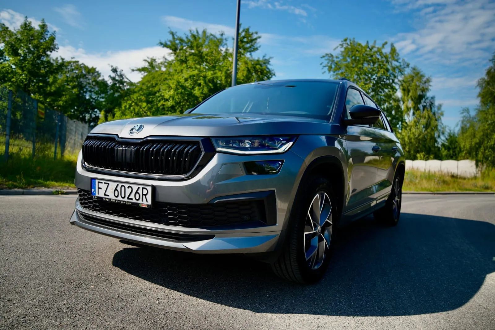 Skoda Kodiaq Sportline 2022, Stan IDEALNY, Panorama, matrix, salon POLSKA