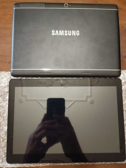 Планшет -телефон Samsung Galaxy Tab 10.1 2 Sim/1 память. стерео +чехол