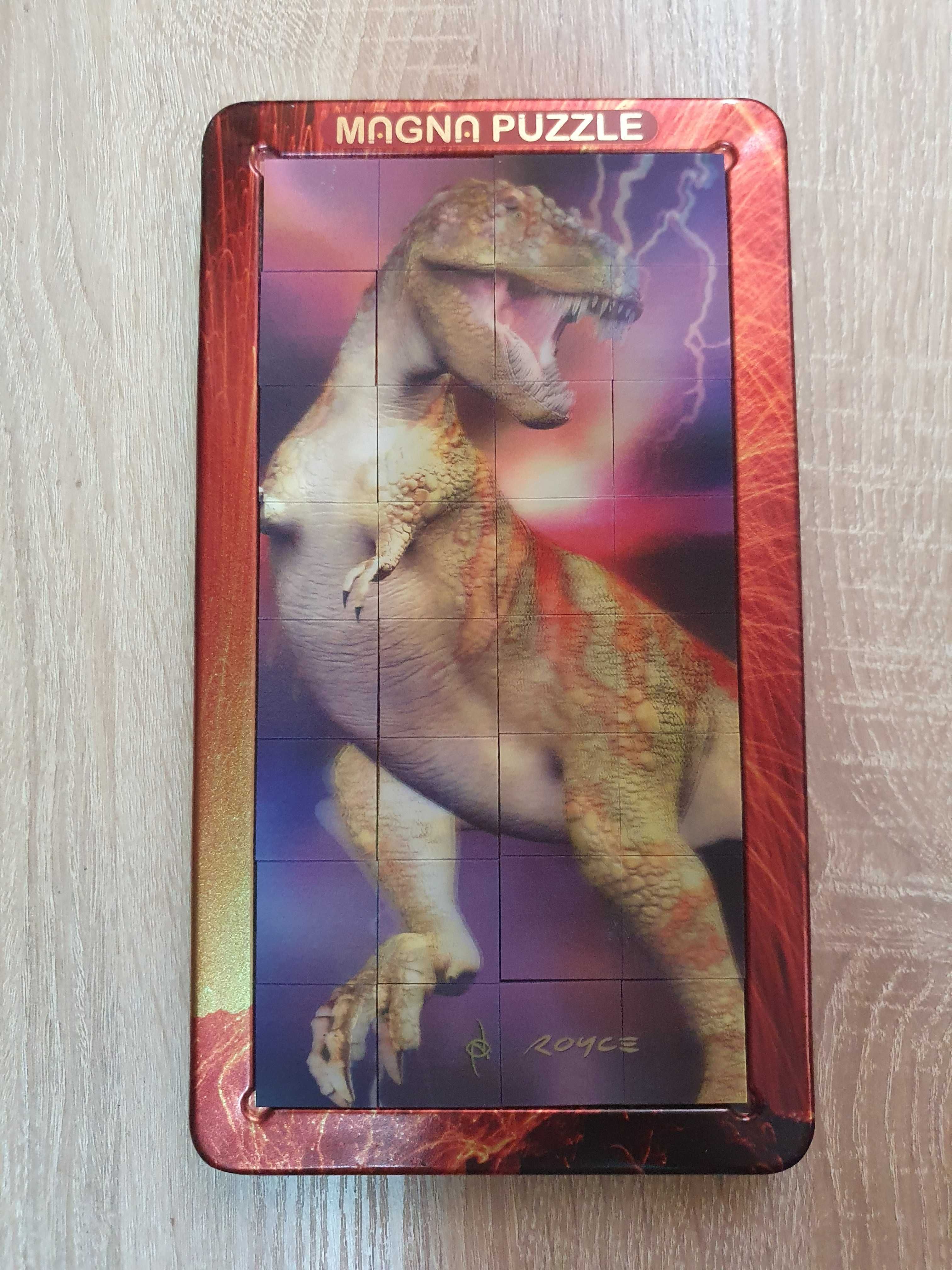 Пазлы магнитные головоломка О Magna Puzzle T-Rexка