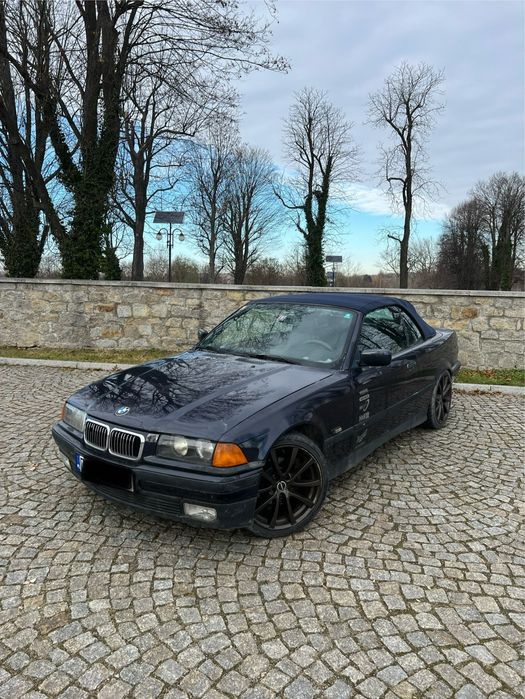BMW e36 1.8 benzyna Cabrio*Alu 18” Borbet*Skory*Klima*Grzane fotele