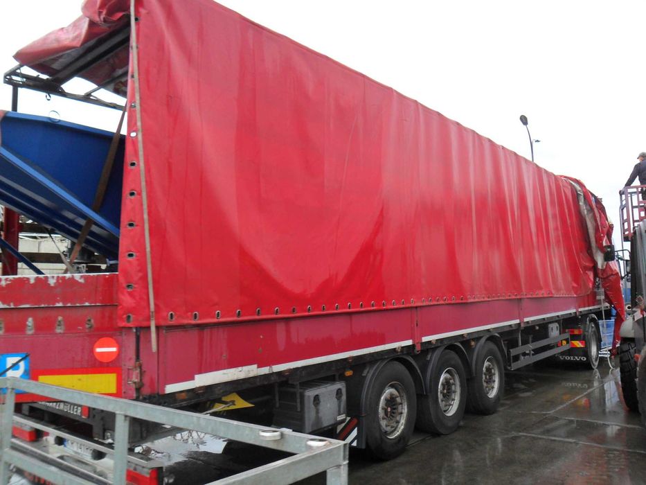 Plandeka Naczepa Burtowa Sprzedam Plandekę Schwarzmuller