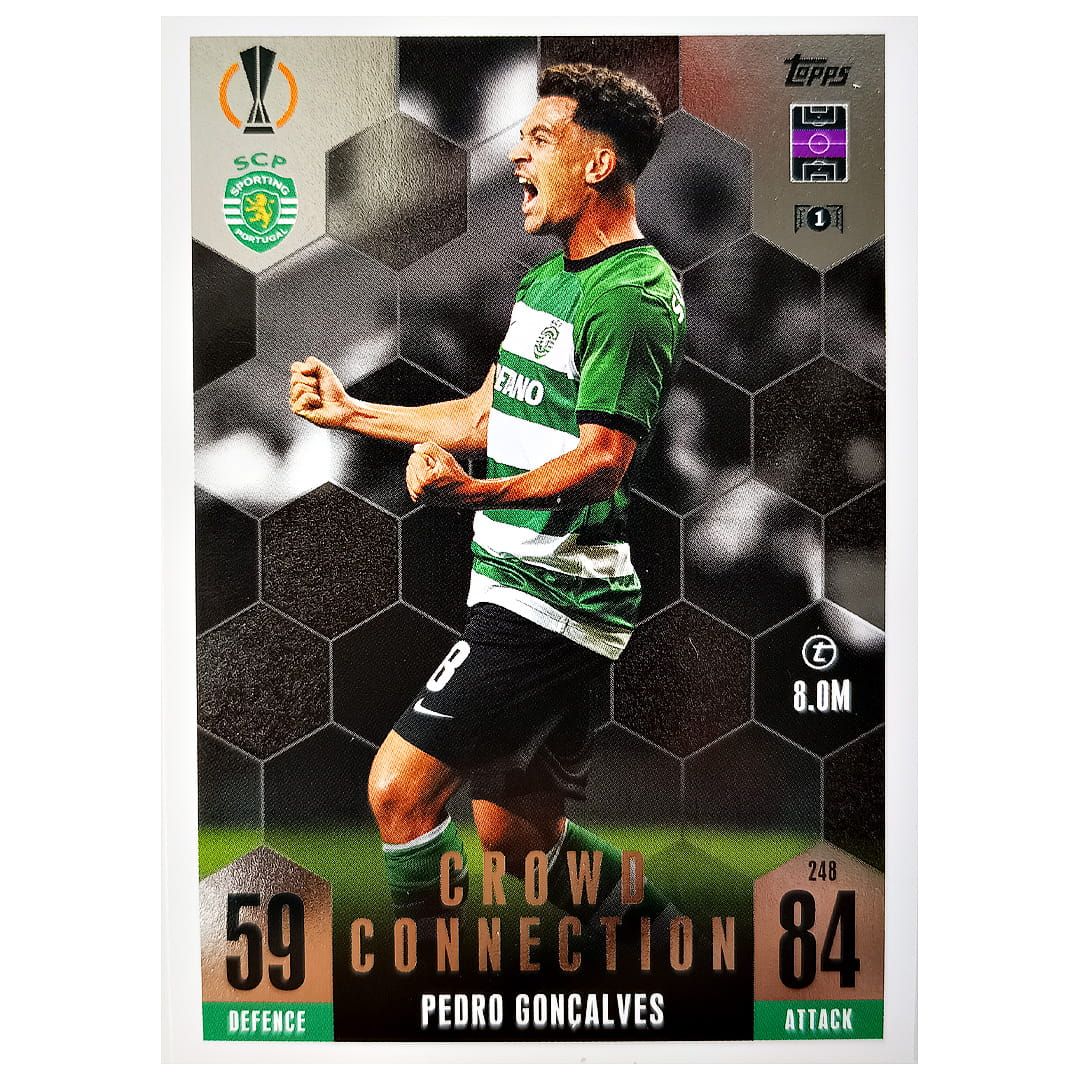 Karta Topps Match Attax Extra 2023-24 Concalves 248 Crowd Connection