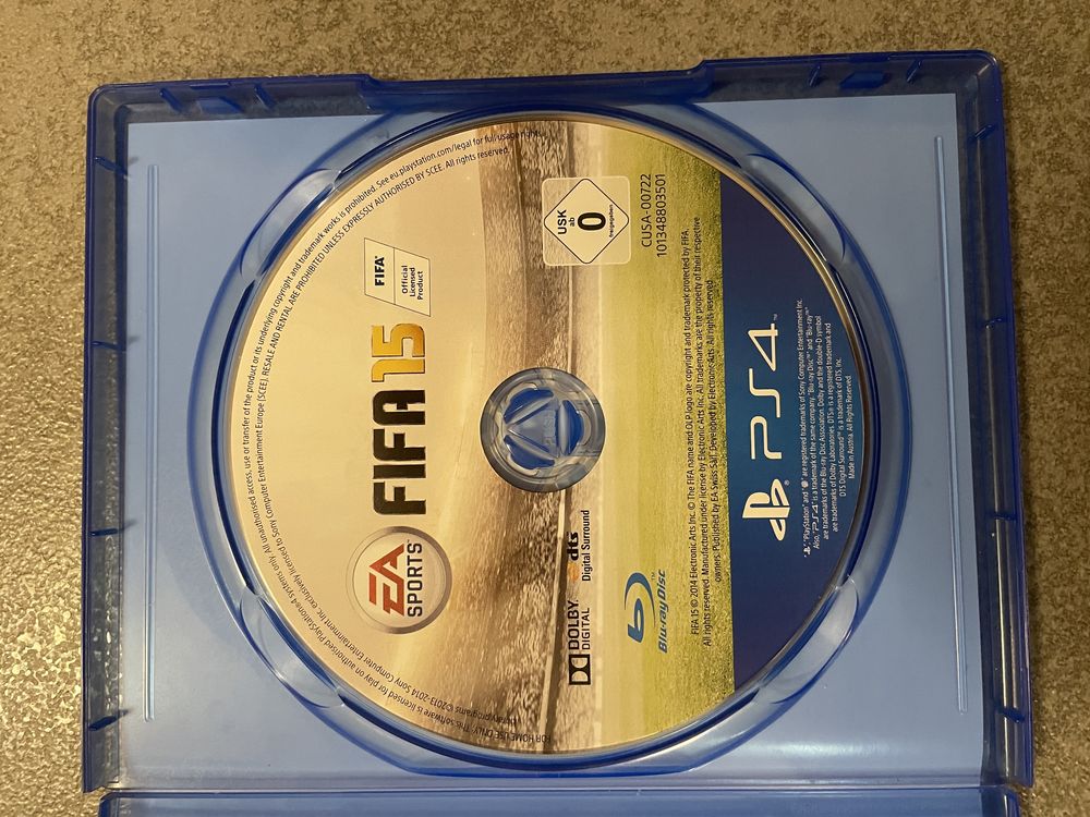Gra Fifa 15 na Playstation 4