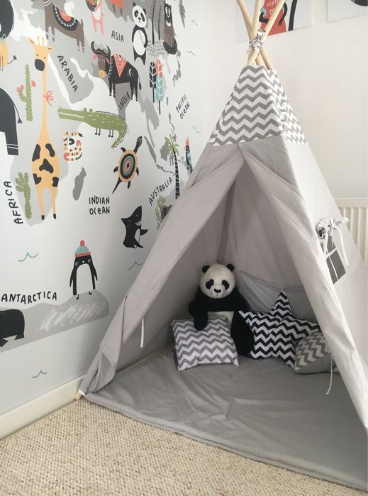 namiot tipi dla dzieci + poduszki