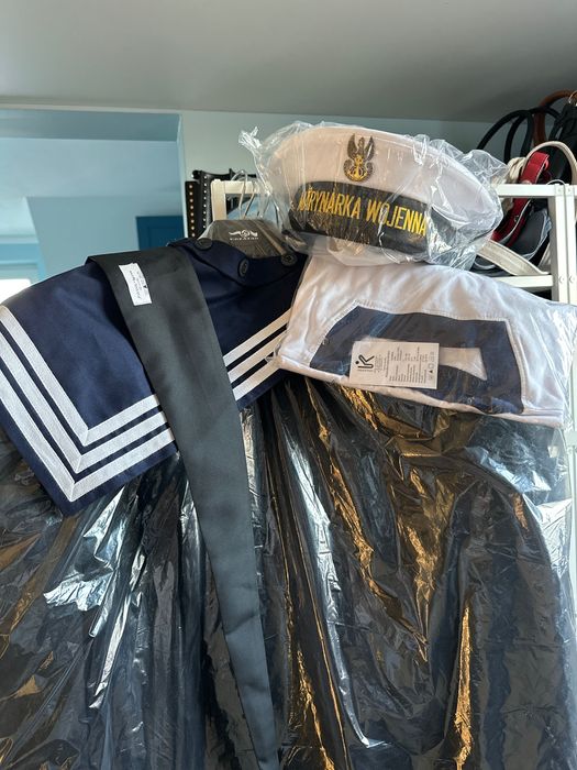 Mundur wyjściowy marynarski