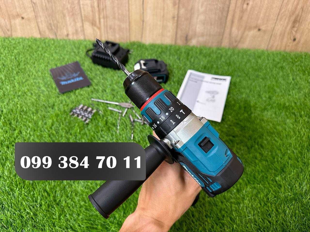 Шуруповерт професійний Makita DDF 485 В комплекті 1 Акумулятор 36V/8Ah
