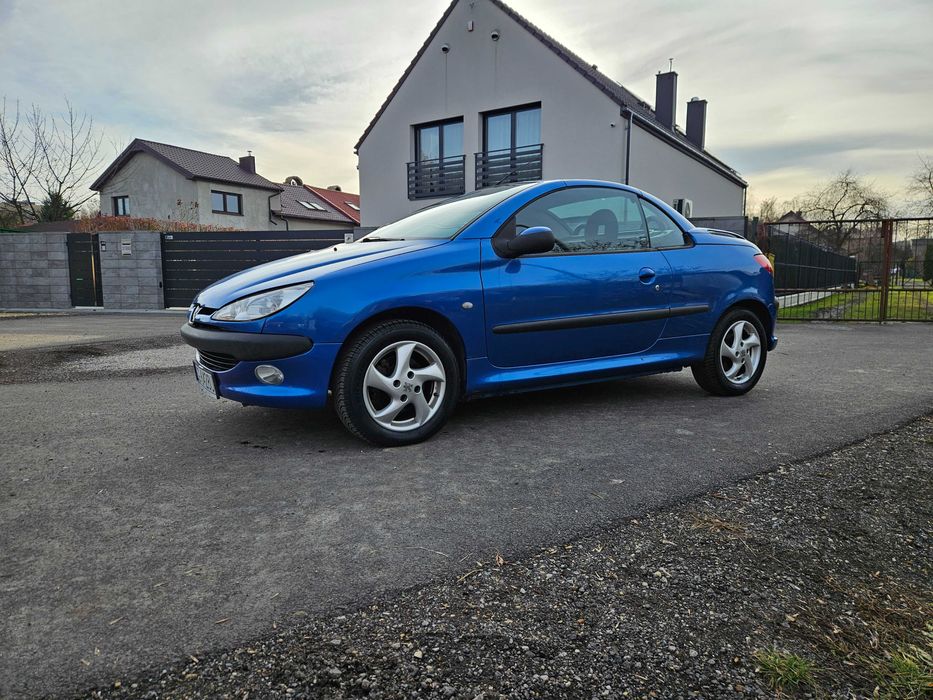 Peugeot 206cc Cabrio 1.6 benzyna, automatyczna skrzynia biegów
