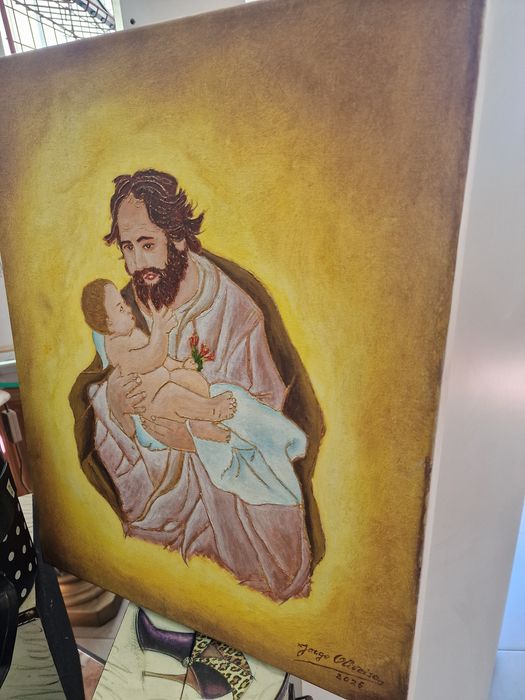 Pintura a óleo S. José