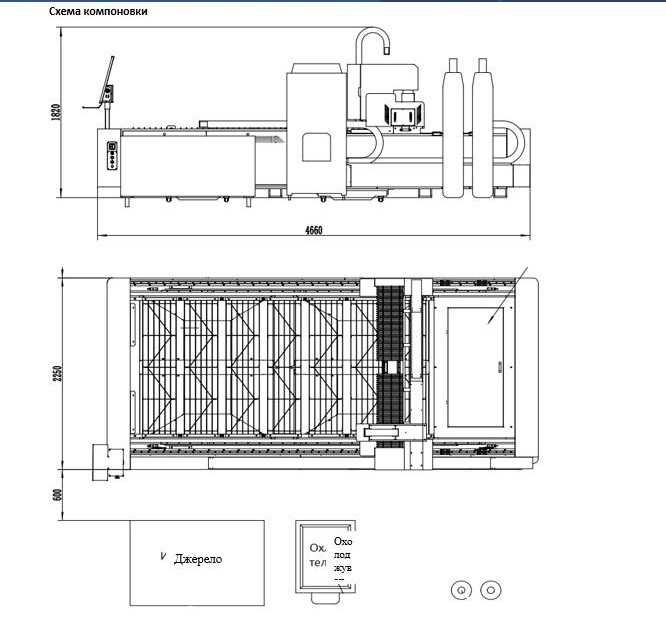 Лазерный станок по металлу XTLASER XTC-F1530H  (2 кВт)