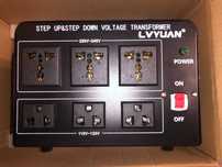 3 кВт Трансформатор преобразователь LVYUAN 3000 ватт 220v на 110v.