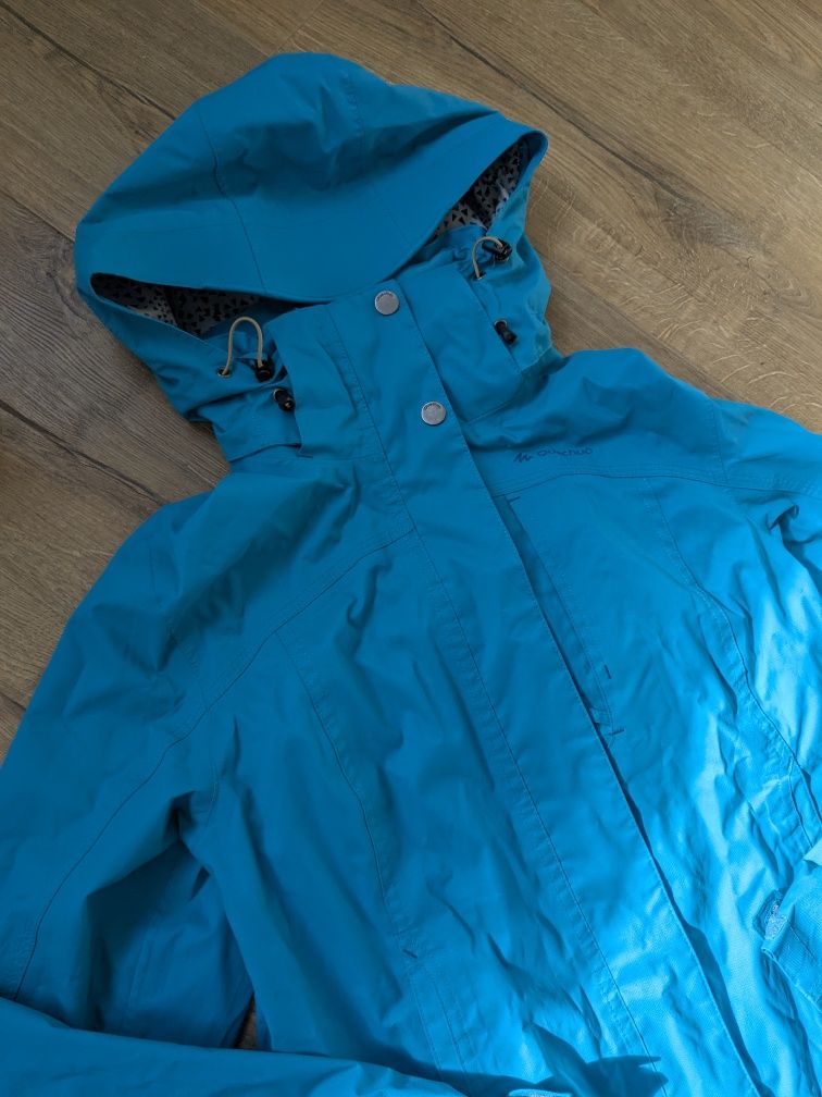 Kurtka przeciwdeszczowa górska wiatrówka Decathlon quechua s