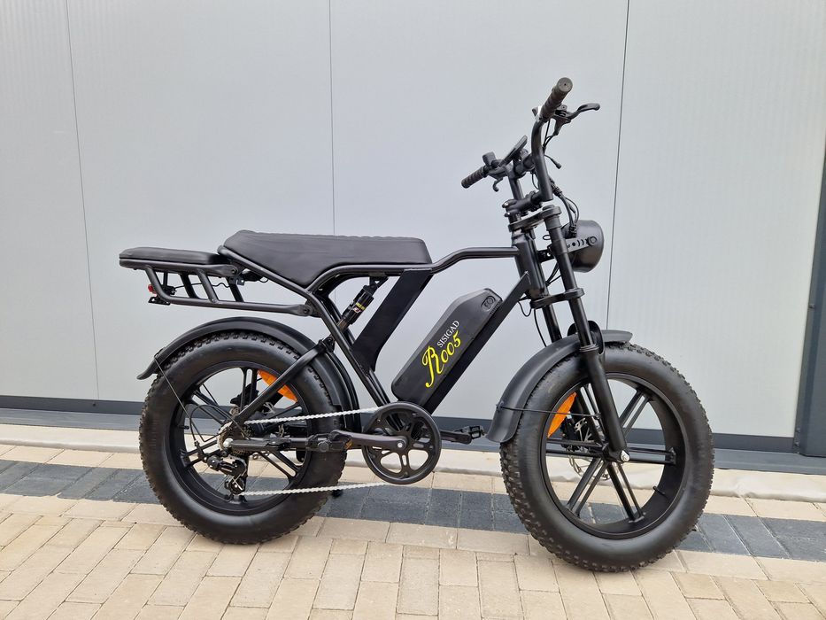 SISIGAD E Bikes Rower górski Fatbike 20 cali Rower elektryczny