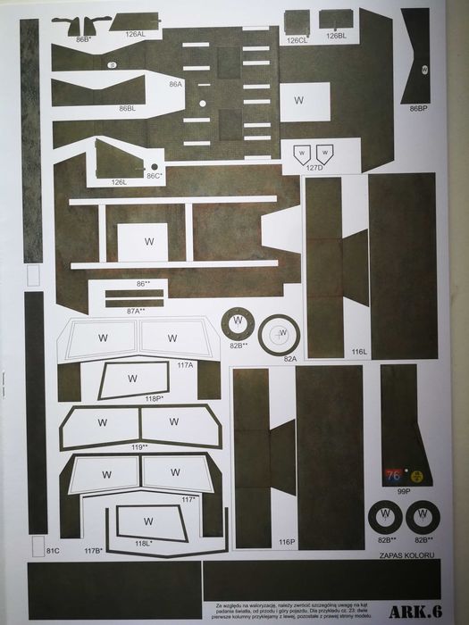 Model kartonowy Answer 7/2019: ciągnik artyleryjski FORD QUAD FAT-2