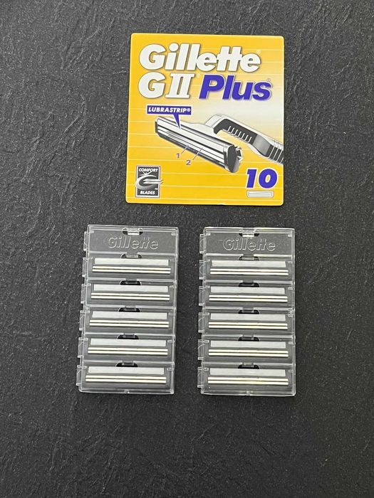 Ostrza Gillette GII Plus 10 sztuk