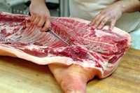 Свиня, жива вага 70, бита вага 90 - Акція м'ясо свині - свіжа свинина