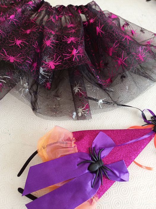 Conjunto Halloween bruxa