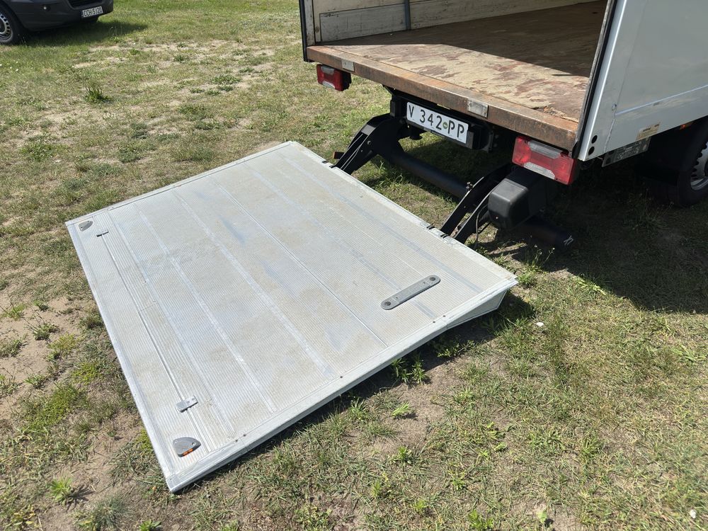 Zabudowa kontener winda Saxas Iveco Daily 35s 3.5T pojedyncze koło!