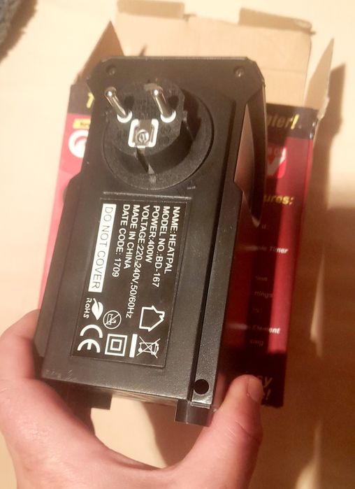 Aquecedor miniaturas novo , digital, funcionando perfeitamente.