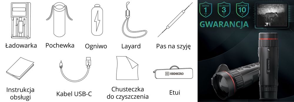 Kamera termowizyjna termowizor HIKMICRO Lynx LE15S LE10S
