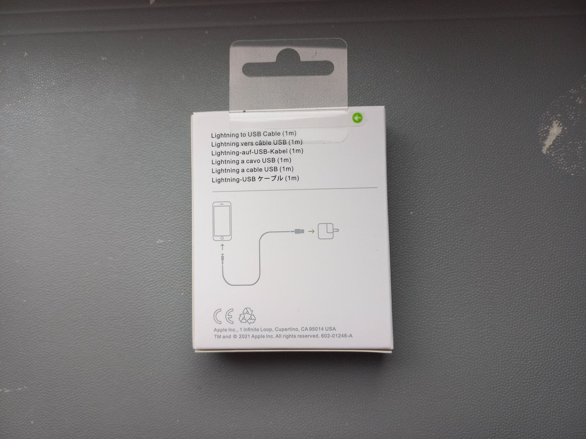 Kabel Lightning to USB 1m do iPhone NOWY