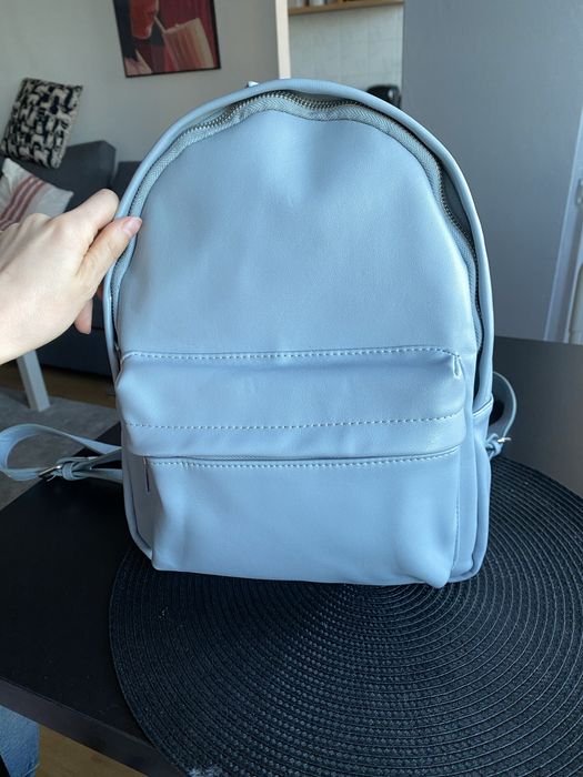 Mały plecak Pull & Bear pastel błękit