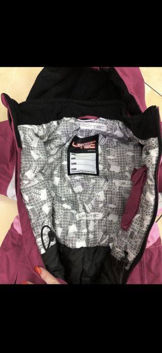 Lego Wear фирменый детский зимний комбенизон для девочки, на 4/6 лет