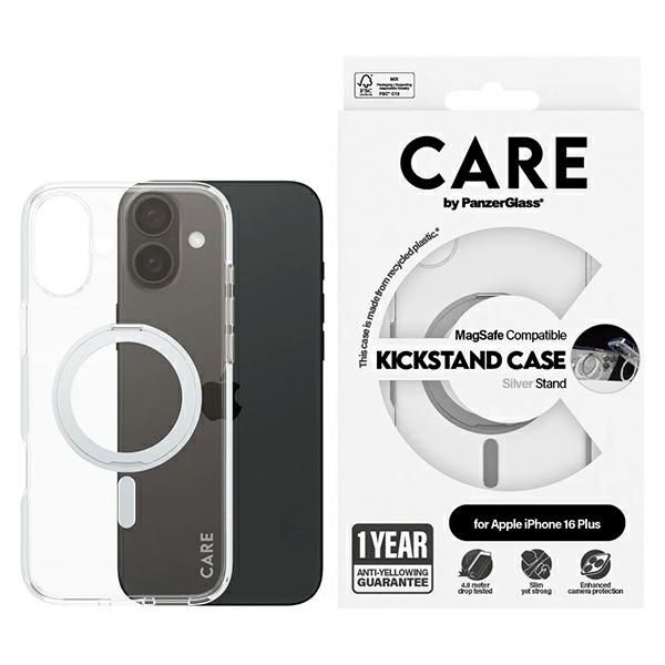 Etui CARE by PanzerGlass Feature         Kickstand Case iPhone 16 Plus