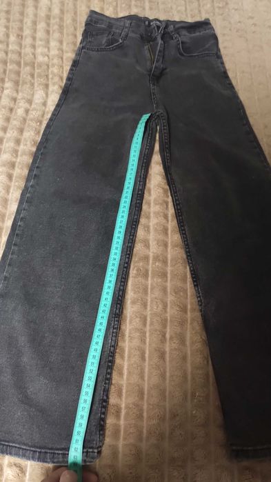 Джинси дівчинка чорні 146