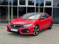 Honda Civic X 1.5 182Km Sport Plus Ledy*Navi*Panorama Piękna!