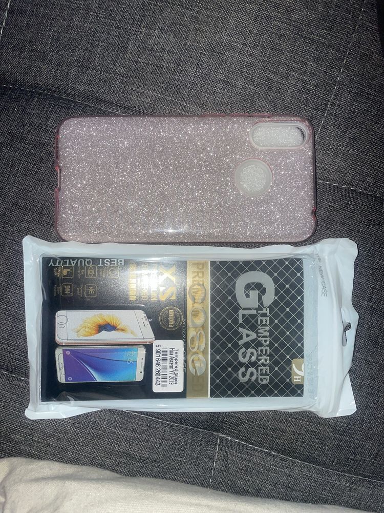 Case+ szkło huawei y7 2019