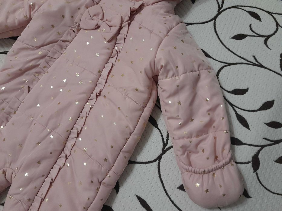 Комбинезон на еврозиму для девочки 1-1,5 года, фирменный