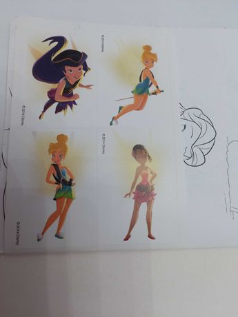 книга раскраска Феи с наклейками Тайна пиратского острова