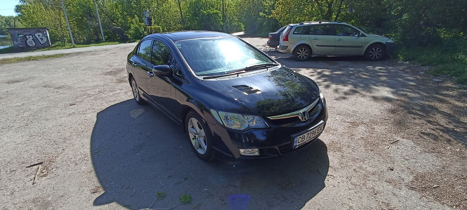 Honda civic 4d (2007, 1.8 газ/бензин)