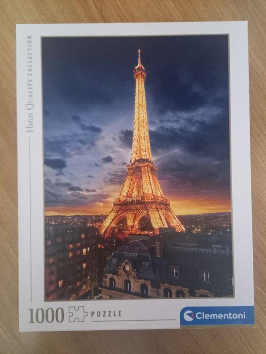 Puzzle Clementoni 1000 elementów Wieża Eiffla