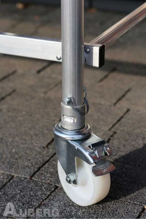Rusztowanie przejezdne aluminiowe ALUBERG 770- 1100 ze stabilizatorem