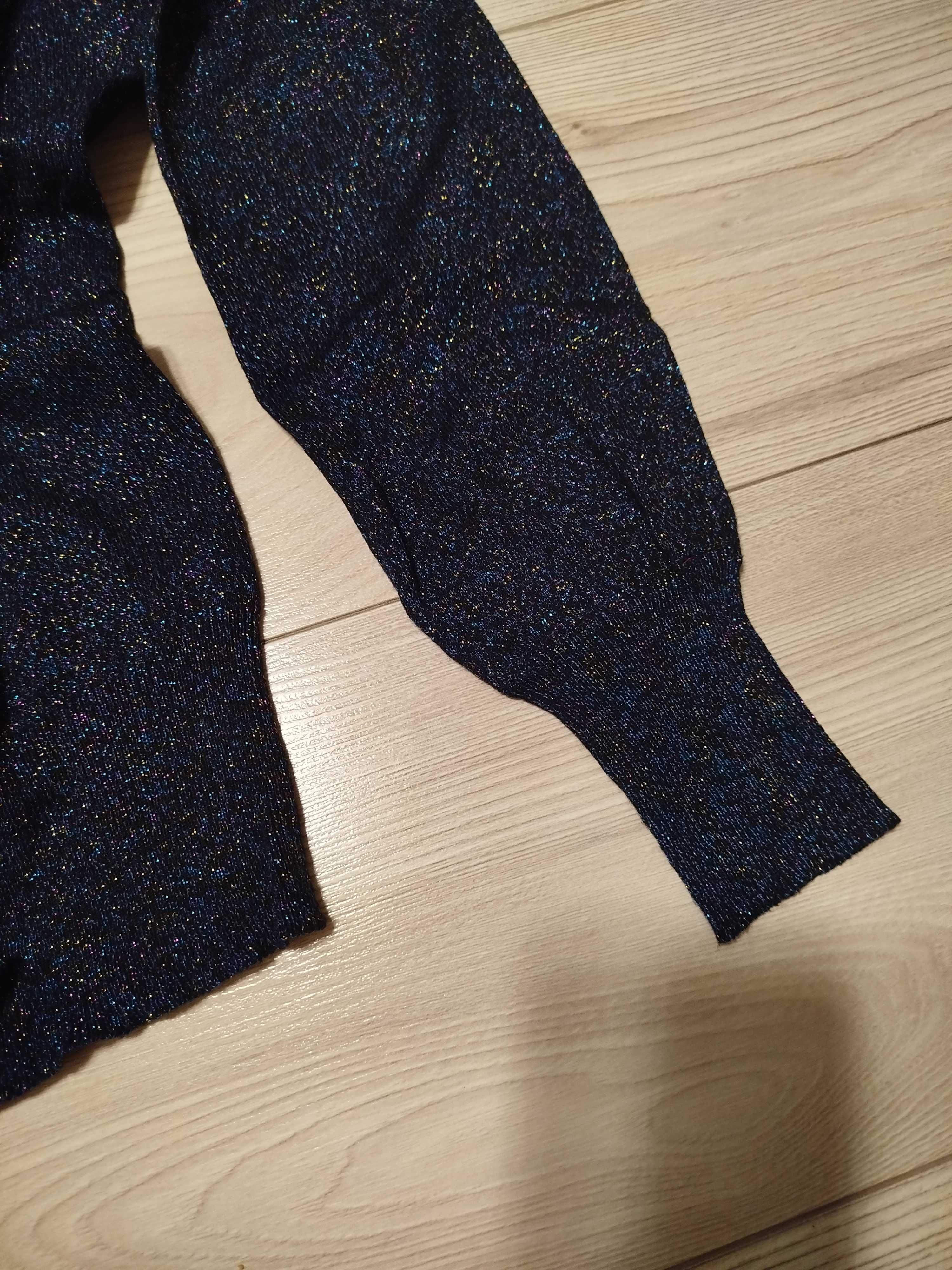 Sweter damski z błyszczącymi nitkami Dunnes używany, rozmiar S