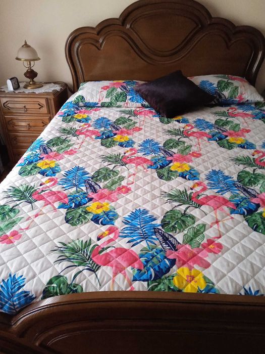 Quarto casal rústico