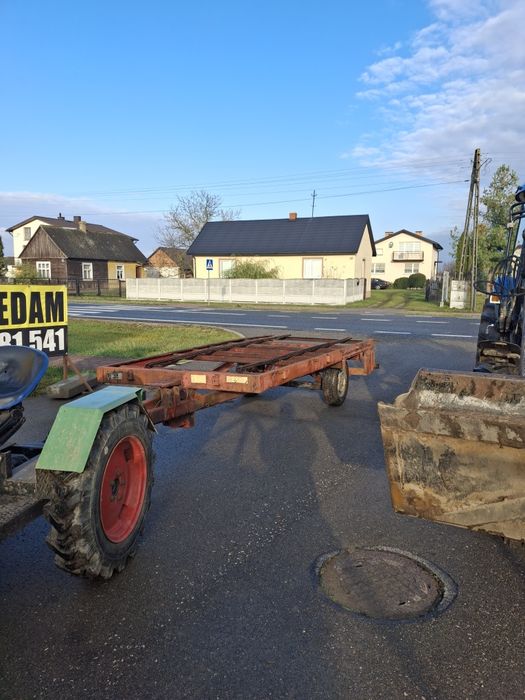 Przyczepa  rolnicza _ KRONE optimat 3tony _ niska