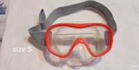 r. S Maska okulary do pływania dla dzieci Decathlon