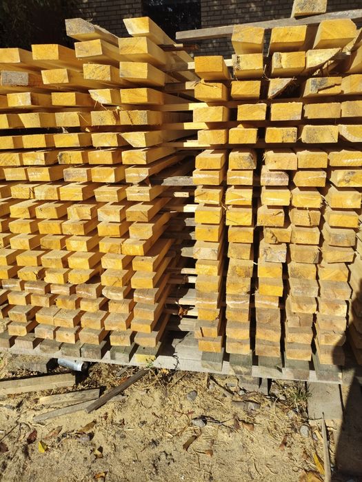 Брус Сосна будівельний 100х100 мм на 4.5м