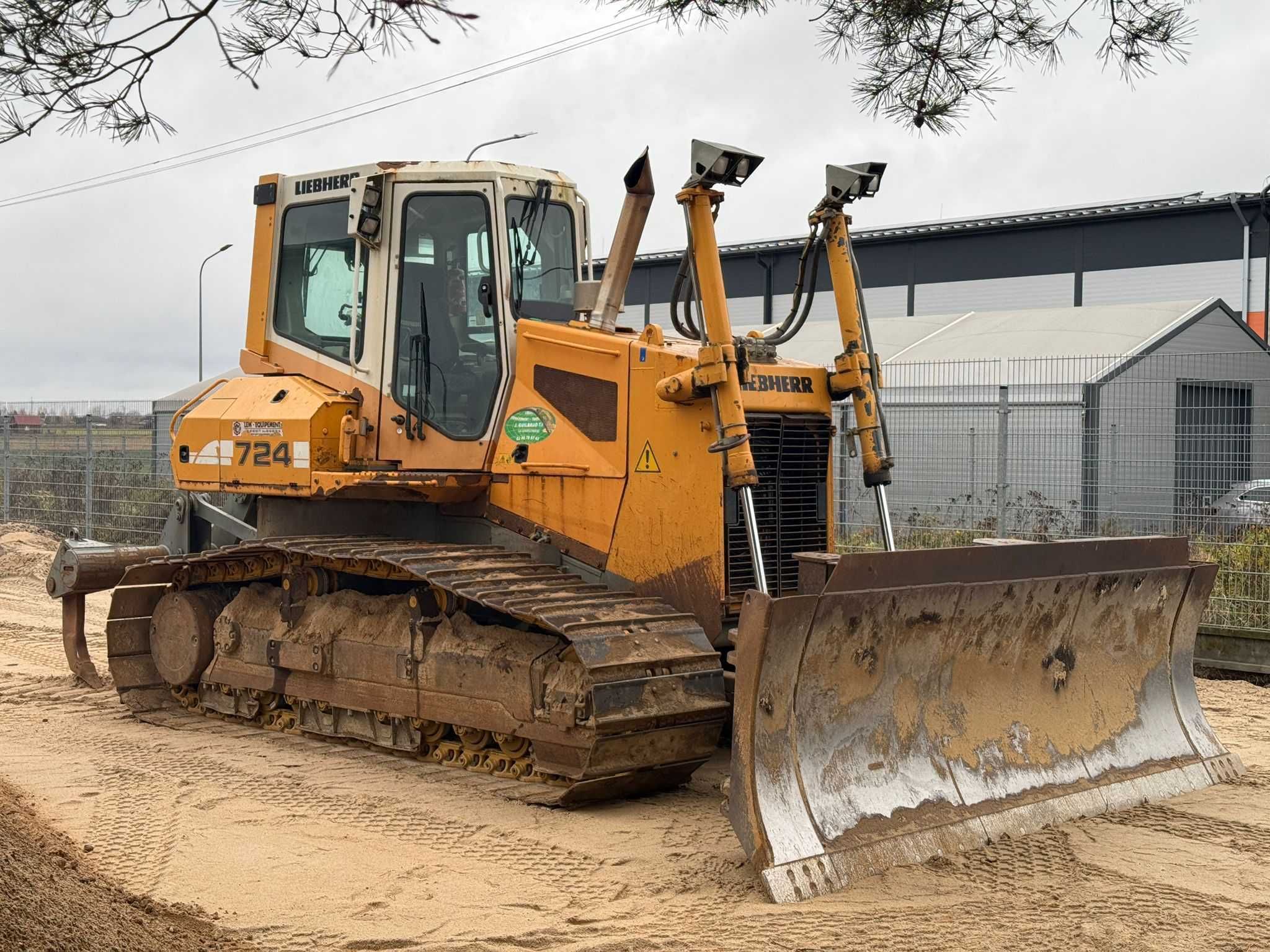 Spycharka gąsienicowa Liebherr PR 724 LGP spych spychacz NOWE PODWOZIE