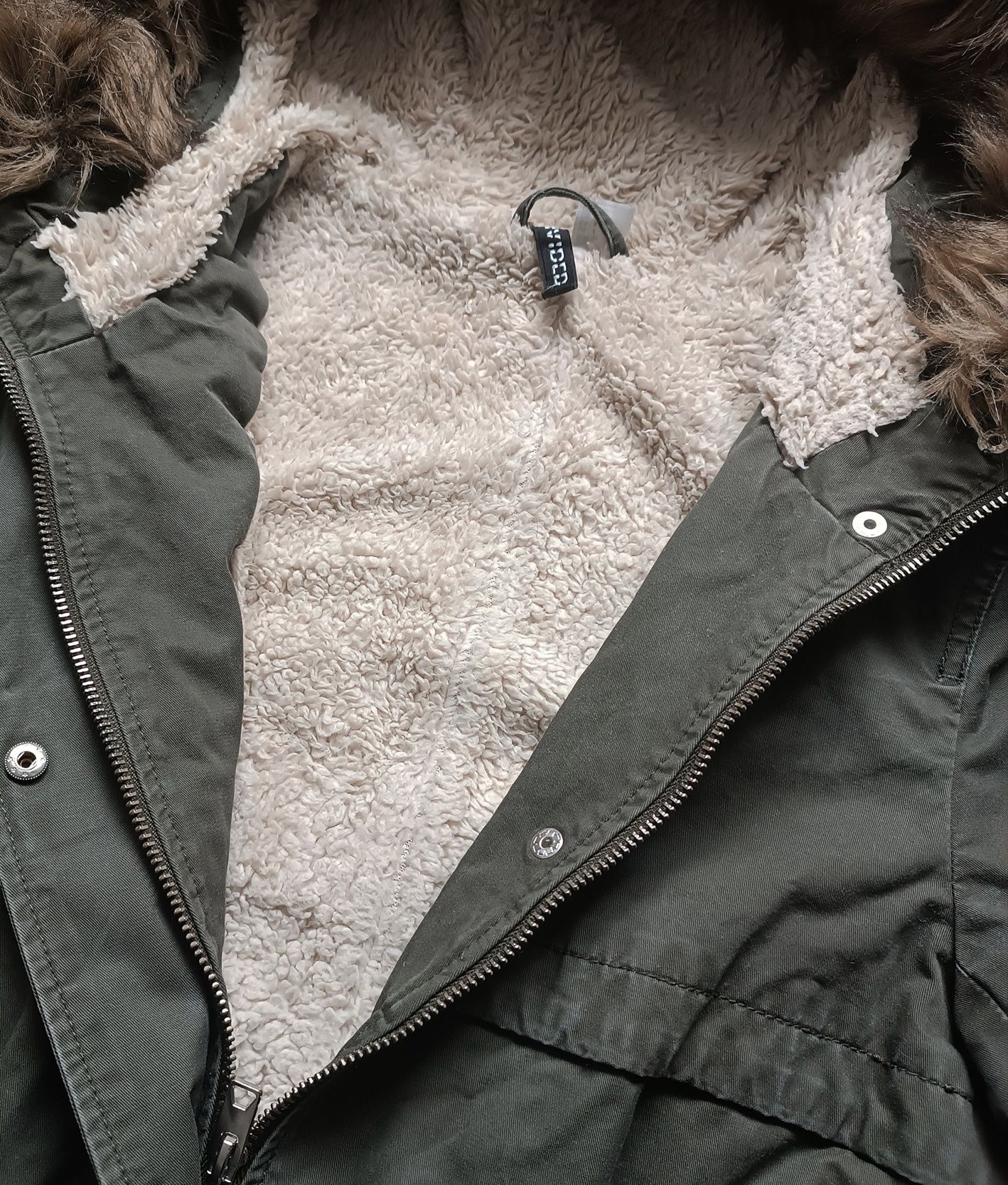 Parka - kurtka zimowa damska H&M rozmiar XS