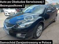 Mazda 6 Po Serwisie, Dokument. serwis. do 2024r. Zarejestrowana! Super Stan!