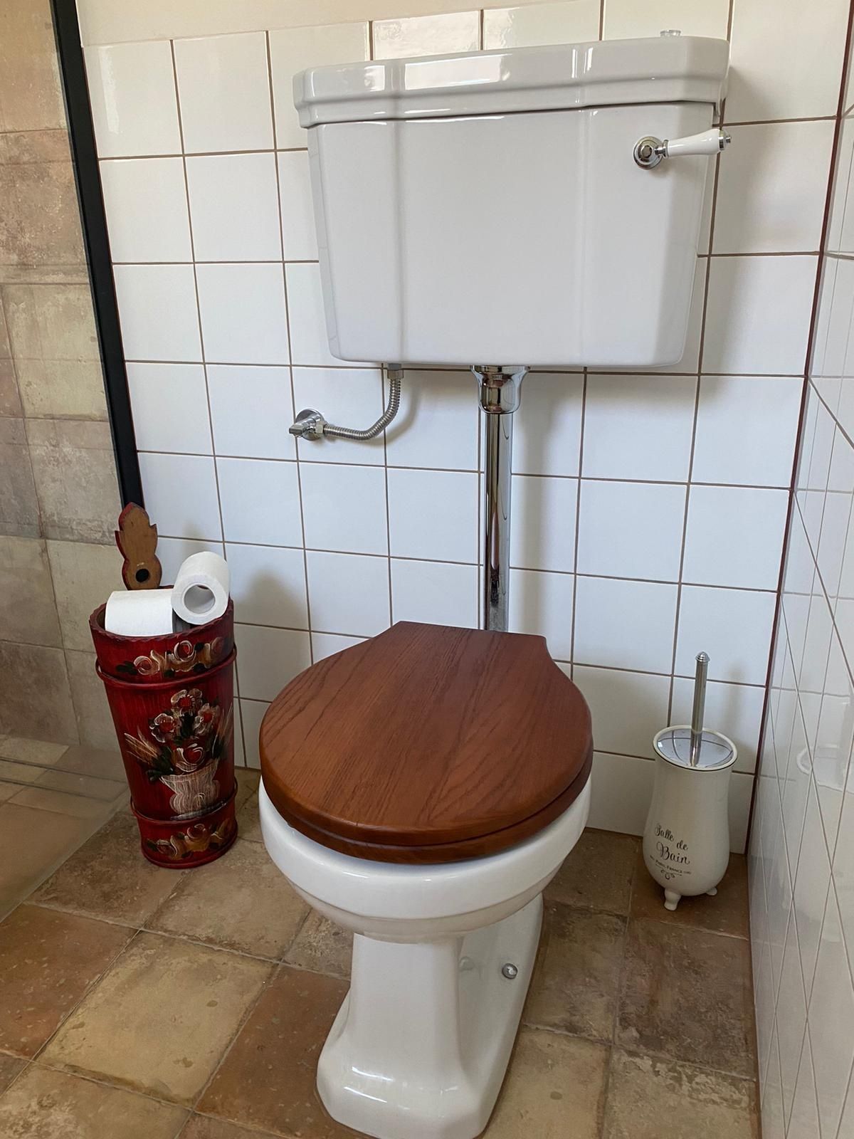 Deska wc toaletowa sedesowa drewniana
