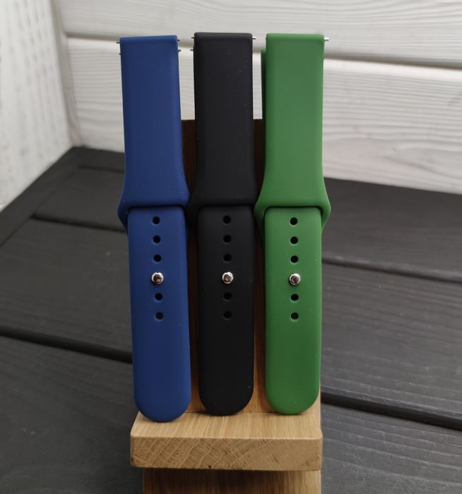 Силиконовый ремешок шириной 20 мм Samsung Amazfit GTS 2 mini 3