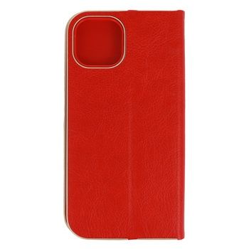 Kabura Book z ramką do Iphone 13 Pro Max czerwona