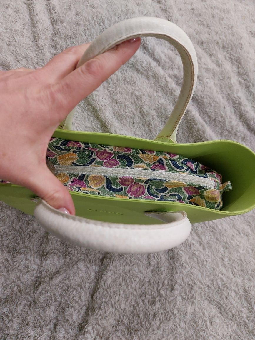 Torebka o bag limonkowa